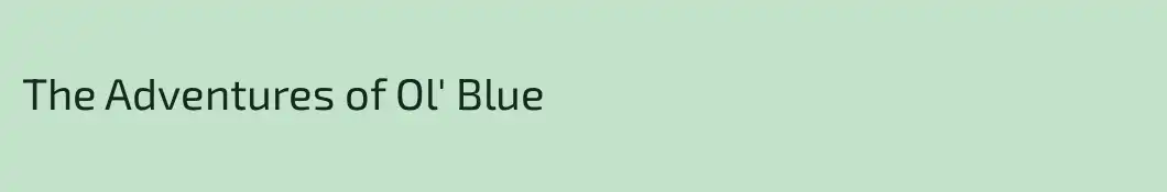The Adventures of Ol' Blue